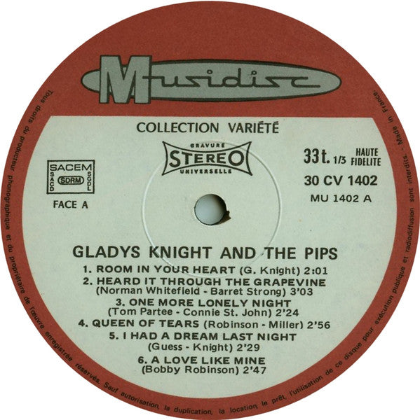 Gladys Knight And The Pips : Gladys Knight And The Pips (LP, Comp)