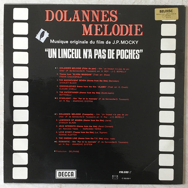 Various : Dolannes Mélodie - Musique Originale Du Film De J.P. Mocky “Un Linceul N'A Pas De Poches” (LP, Comp)