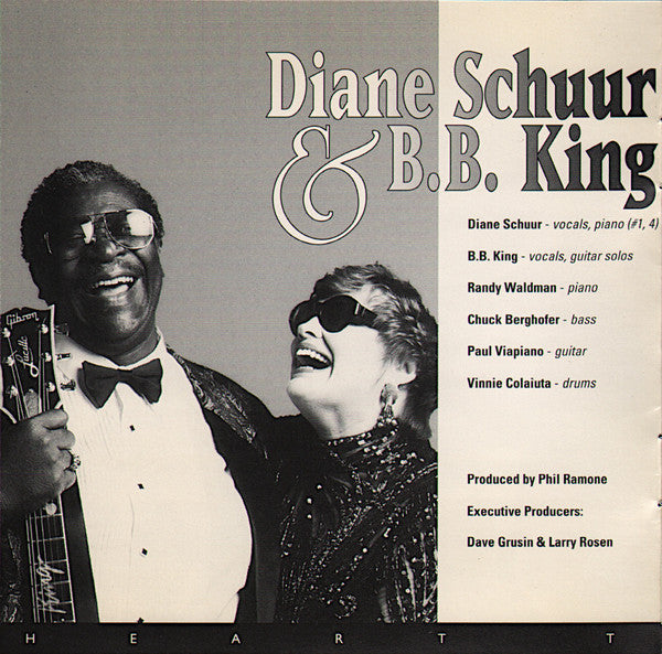 Diane Schuur & B.B. King : Heart To Heart (CD, Album)