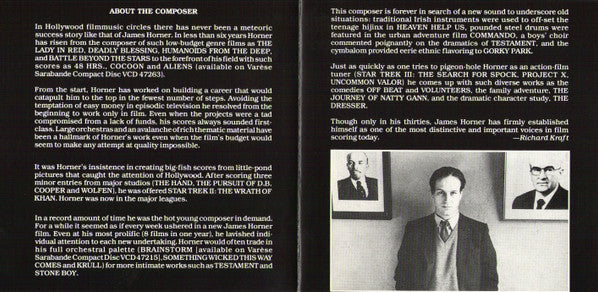 James Horner : Gorky Park (Original Motion Picture Soundtrack) (CD, Album, RE)