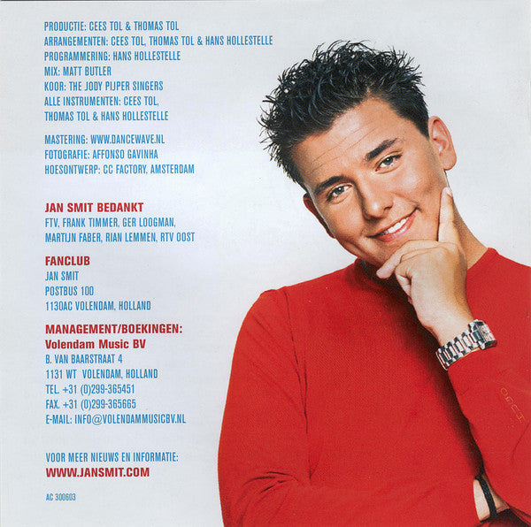 Jan Smit : Jansmit.com - De Edison Editie (CD, Album, Enh, RE)