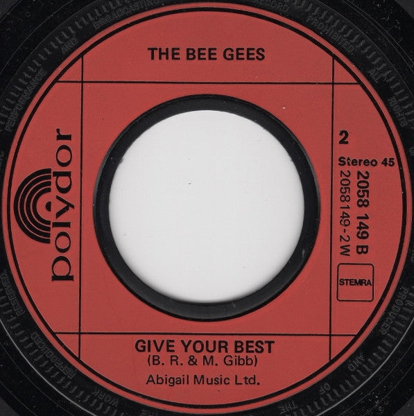 The Bee Gees* : When The Swallows Fly (7", Single)