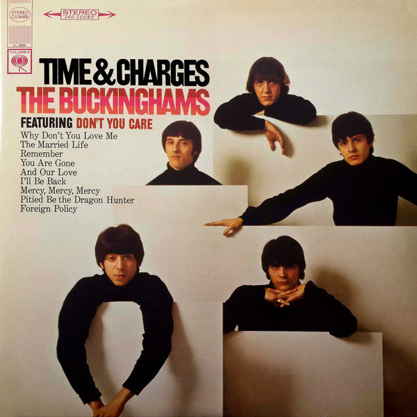 The Buckinghams : Time & Charges (LP, Album, RE)