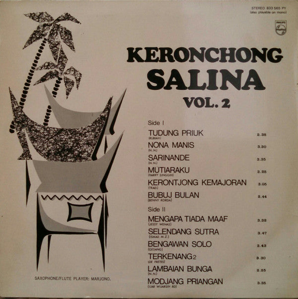 Salina (2) : Keronchong Salina 2 (LP, Album)