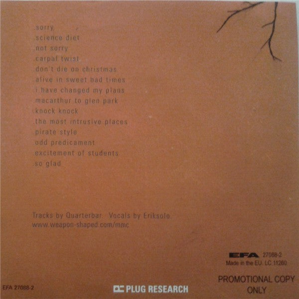 Meanest Man Contest : Merit (CD, Album, Promo)