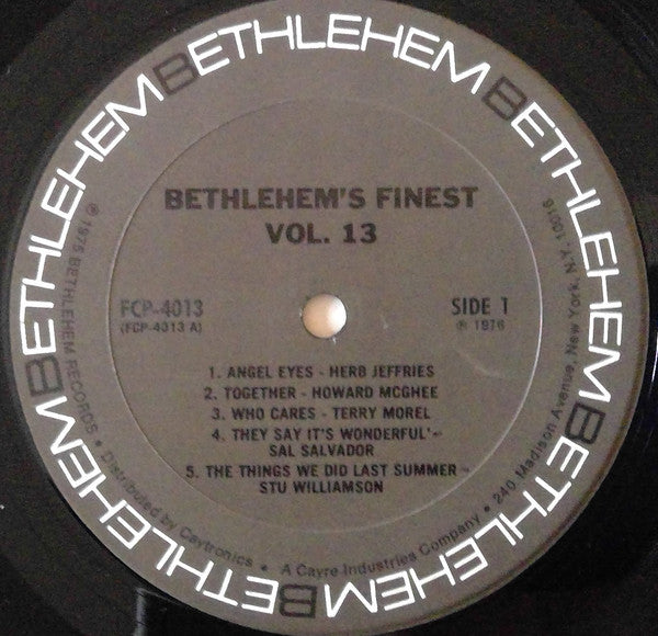 Various : Bethlehem's Finest Volume 13 (LP, Comp)