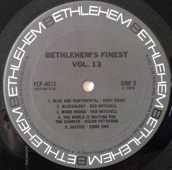 Various : Bethlehem's Finest Volume 13 (LP, Comp)