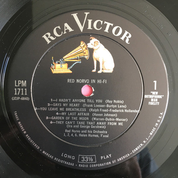 Red Norvo And His Orchestra : Red Norvo In Hi-Fi (LP, Album, Mono)