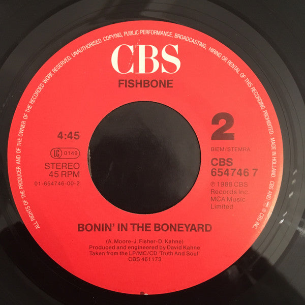 Fishbone : Ma And Pa (7", Single)