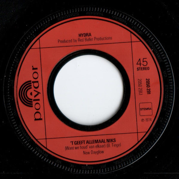 Hydra (12) : 't Geeft Allemaal Niks (7", Single)