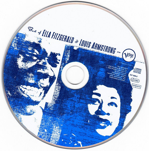 Ella Fitzgerald & Louis Armstrong : Best Of Ella Fitzgerald & Louis Armstrong On Verve (CD, Comp, RE, RM)