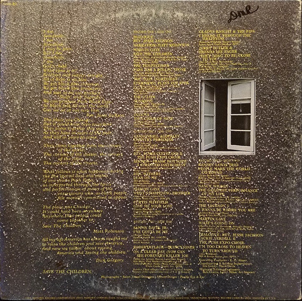 Various : Save The Children (Original Motion Picture Soundtrack) (2xLP, Comp, Gat)