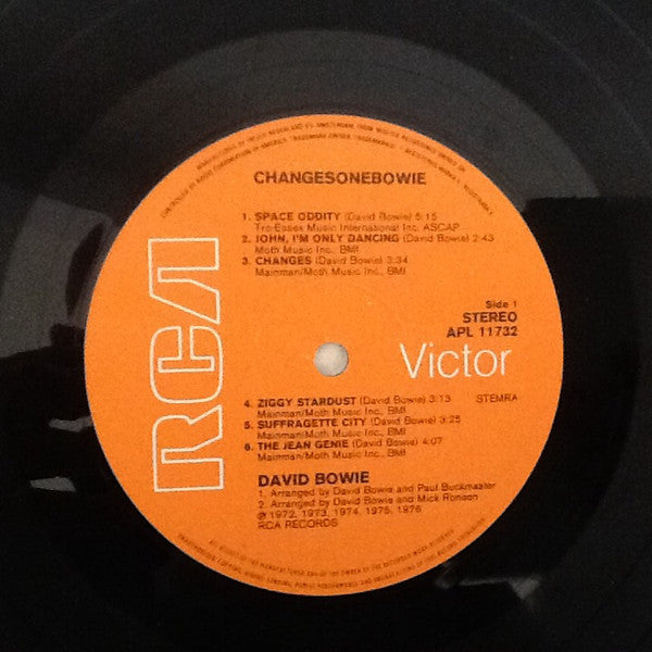David Bowie : ChangesOneBowie (LP, Comp)