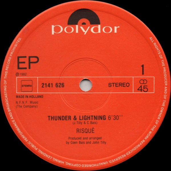 Risqué (2) : Thunder & Lightning (12", EP)