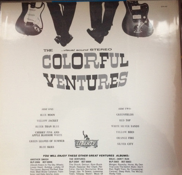 The Ventures : The Colorful Ventures (LP, Album, RE)