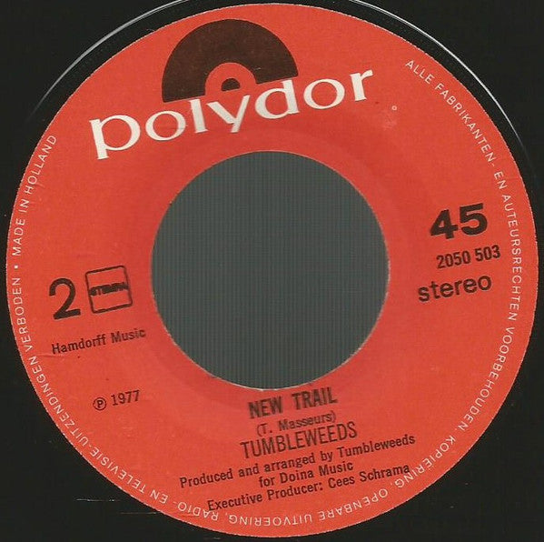 The Tumbleweeds : Sing Me Another Love Song (7", Single)
