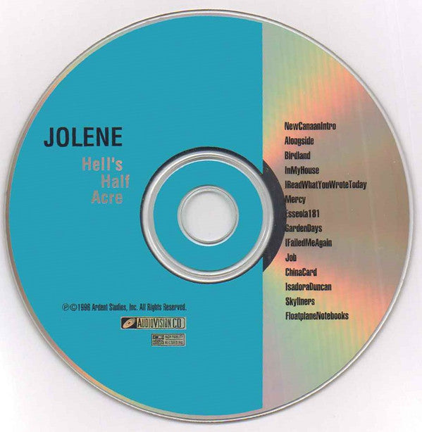 Jolene : Hell's Half Acre (CD, Album)
