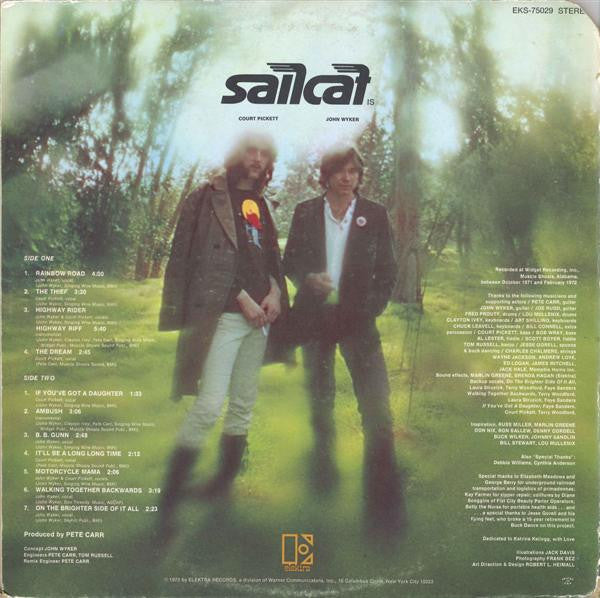 Sailcat : Motorcycle Mama (LP, Album, San)