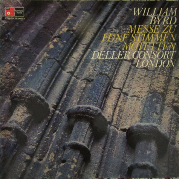 William Byrd - Deller Consort, London* : Messe Zu Fünf Stimmen - Motetten (LP, Gat)