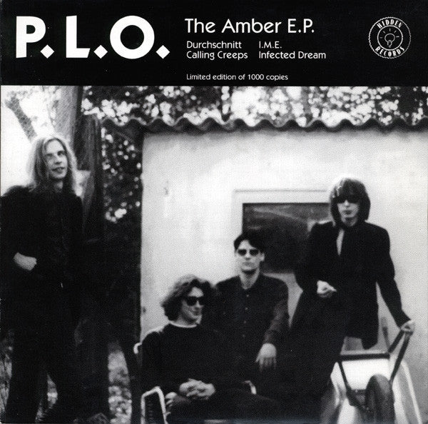 P.L.O. : The Amber EP (7", EP, Ltd)