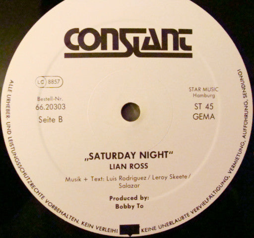 Lian Ross : Fantasy (12")