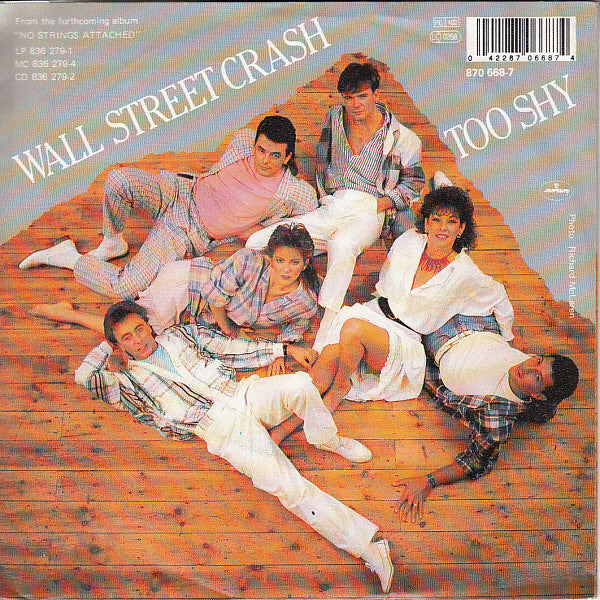 Wall Street Crash : Too Shy (7", Single)