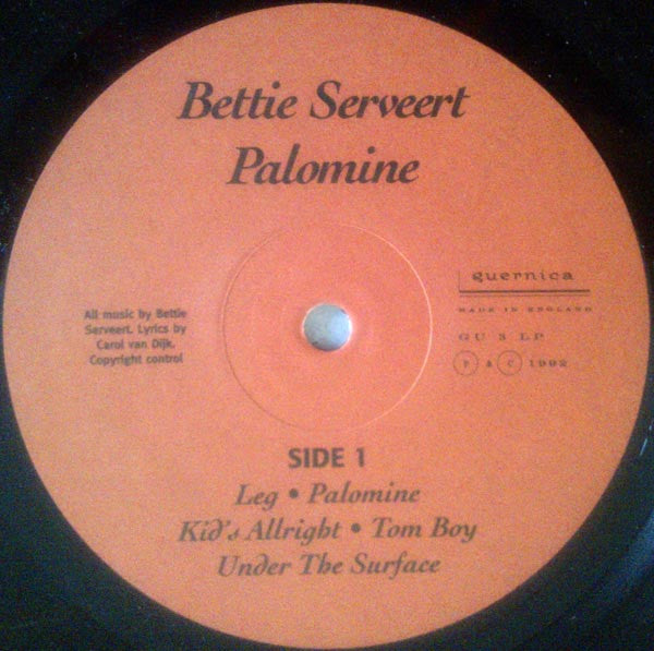Bettie Serveert : Palomine (LP, Album + 7")