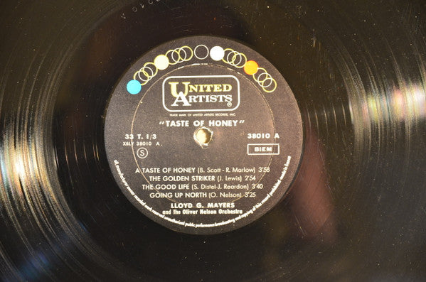 Lloyd Mayers, Oliver Nelson And His Orchestra : Taste Of Honey (LP, Album)