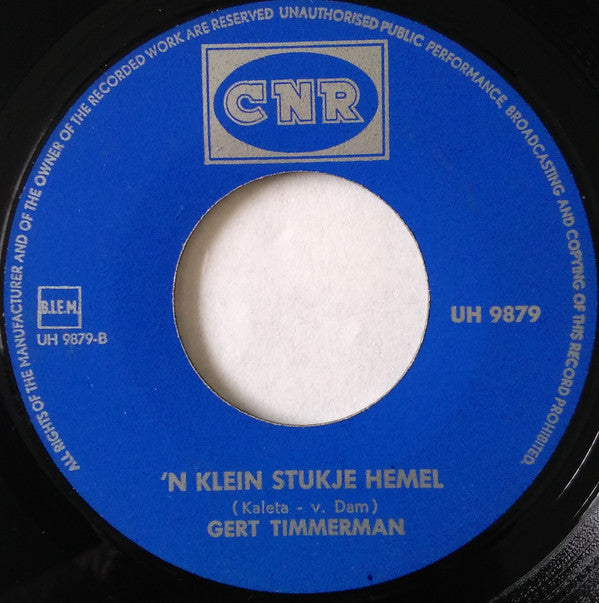 Gert Timmerman : Ave Maria No Morro (7", Single)