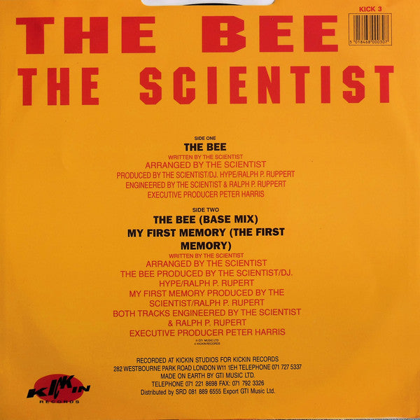 The Scientist : The Bee (12")