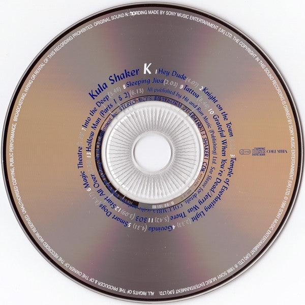 Kula Shaker : K (CD, Album, M/Print, Car)