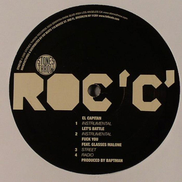 Roc 'C' : El Capitan (12")