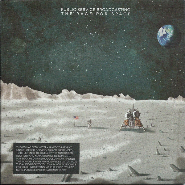 Public Service Broadcasting : The Race For Space (CD, Album, Promo)