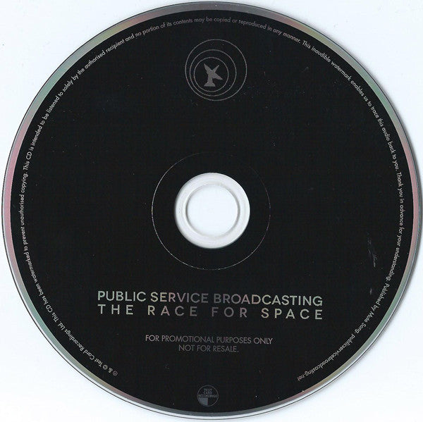 Public Service Broadcasting : The Race For Space (CD, Album, Promo)