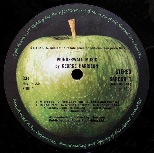 George Harrison : Wonderwall Music (LP, Album)