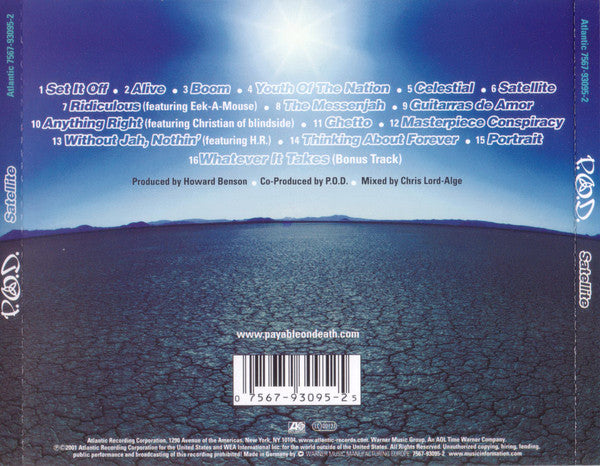 P.O.D. : Satellite (CD, Album)