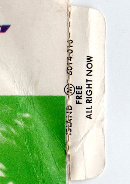 Free : All Right Now B/w Mouthful Of Grass (7", Single)