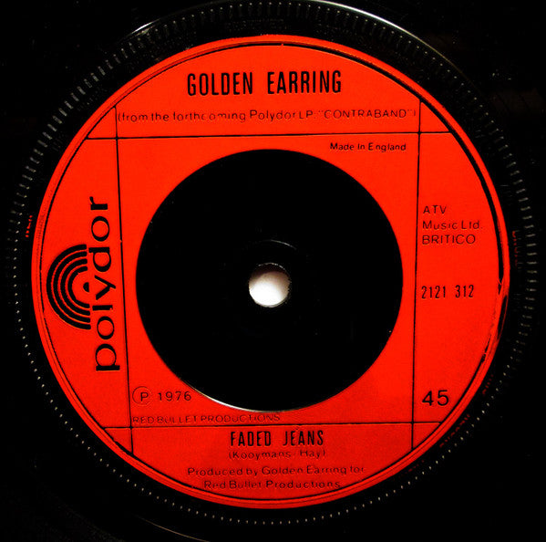 Golden Earring : Bombay (7", Single)