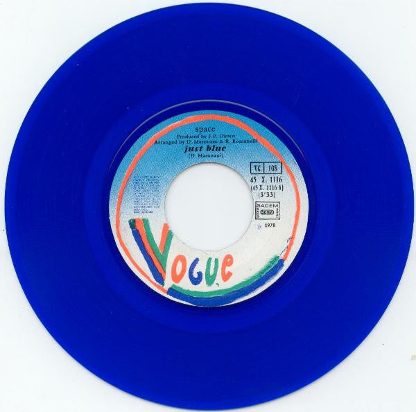 Space : Just Blue (7", Blu)