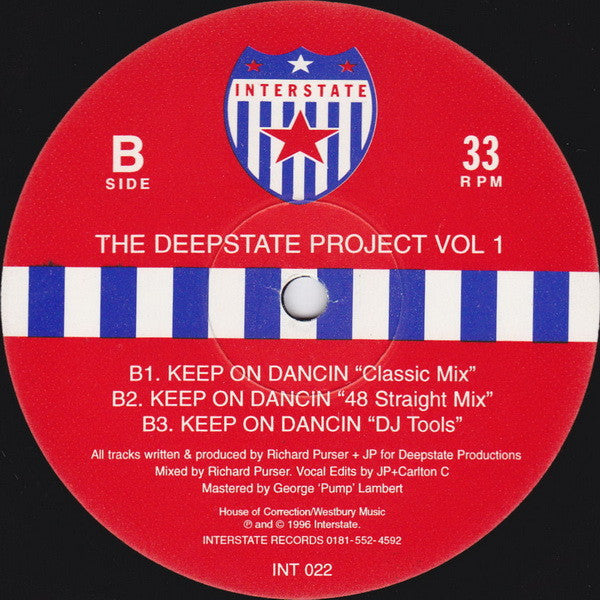 Deepstate : The Deepstate Project Vol 1 (12")