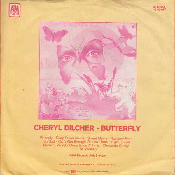 Cheryl Dilcher : Deep Down Inside (7", Single)