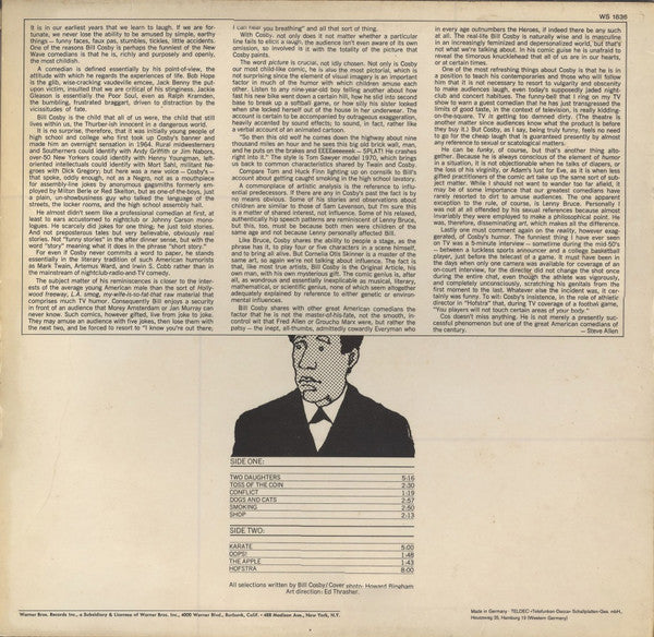 Bill Cosby : More Of The Best Of Bill Cosby (LP, Comp)