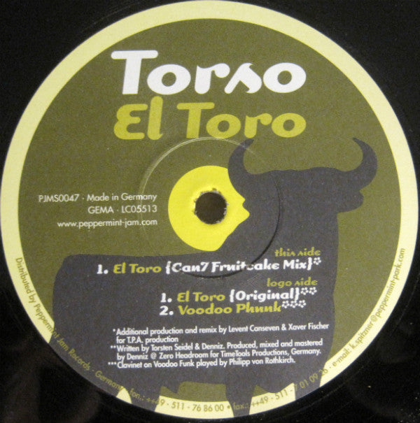 Torso : El Toro (12")