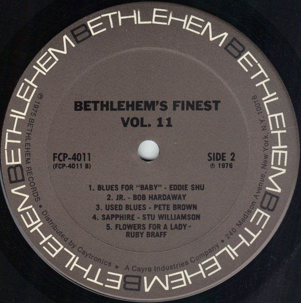 Various : Bethlehem's Finest Volume 11 (LP, Comp)