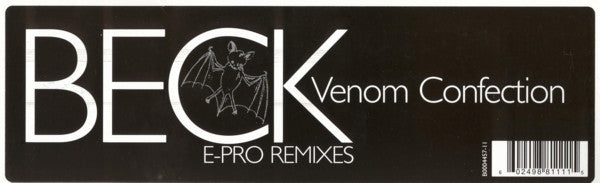 Beck : Venom Confection (E-Pro Remixes) (12")