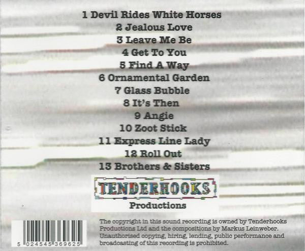 Tenderhooks (3) : Devil Rides White Horses (CD)