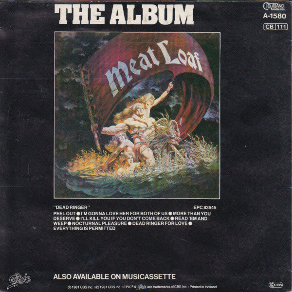 Meat Loaf : I'm Gonna Love Her For Both Of Us (7", Single)