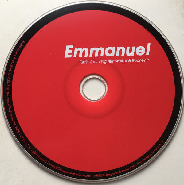 Emmanuel (4) Featuring Terri Walker & Rodney P : Flirtin' (CD, Single)