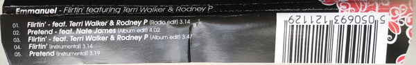 Emmanuel (4) Featuring Terri Walker & Rodney P : Flirtin' (CD, Single)