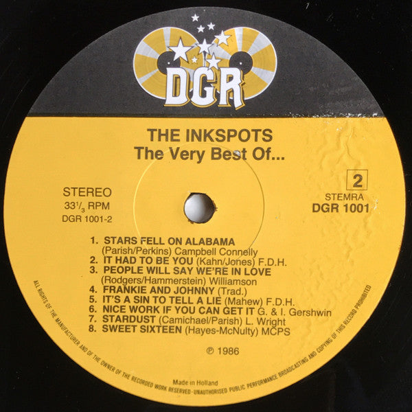 The Inkspots* : The Very Best Of ... (LP, Comp)